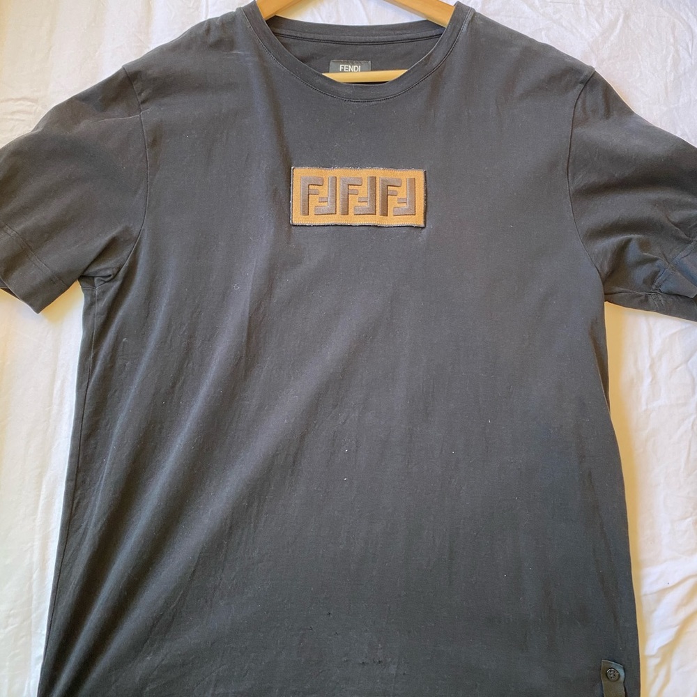 Fendi black shirt size L